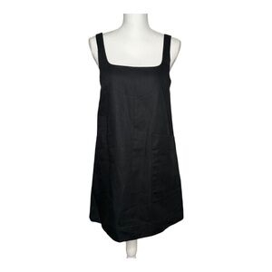 G. Label by Goop Black  Linen Mini Dress Size 2
